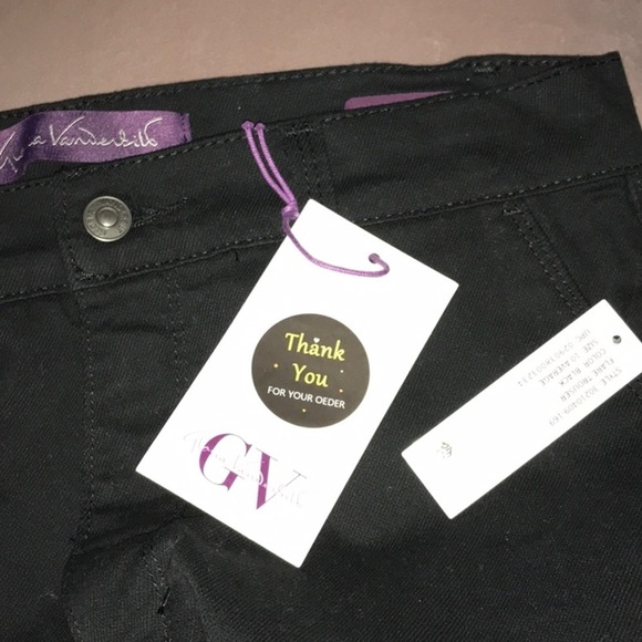 Gloria Vanderbilt Womens Flared Trouser Pants Size 10 Average NWT - Picture 4 of 5